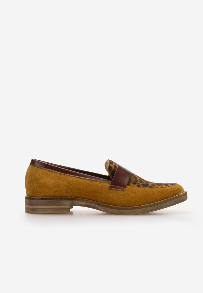 Mocassini donna pelle Aleda V2 Camel