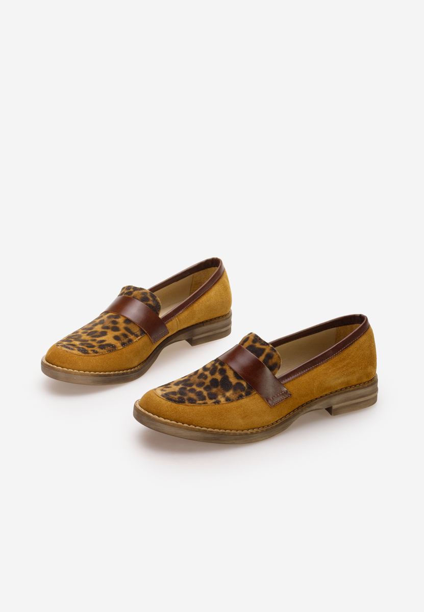 Mocassini donna pelle Aleda V2 Camel