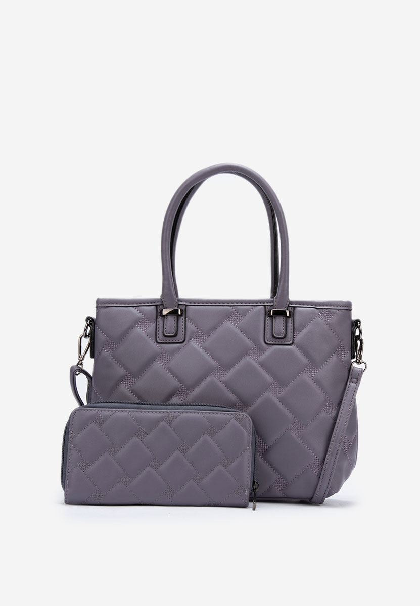 Borsa a spalla Araeva lila