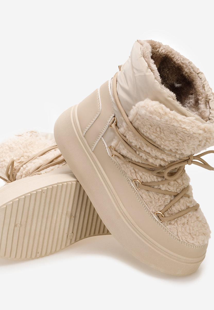 Stivali invernali donna Lisovia Beige