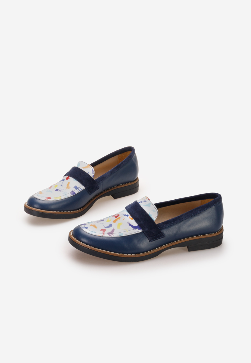 Loafers donna Aleda V4 blu marine