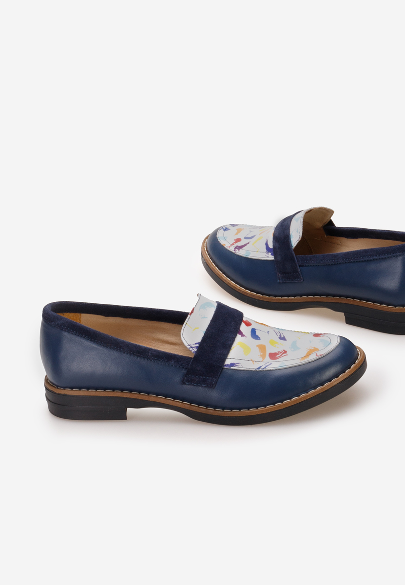 Loafers donna Aleda V4 blu marine