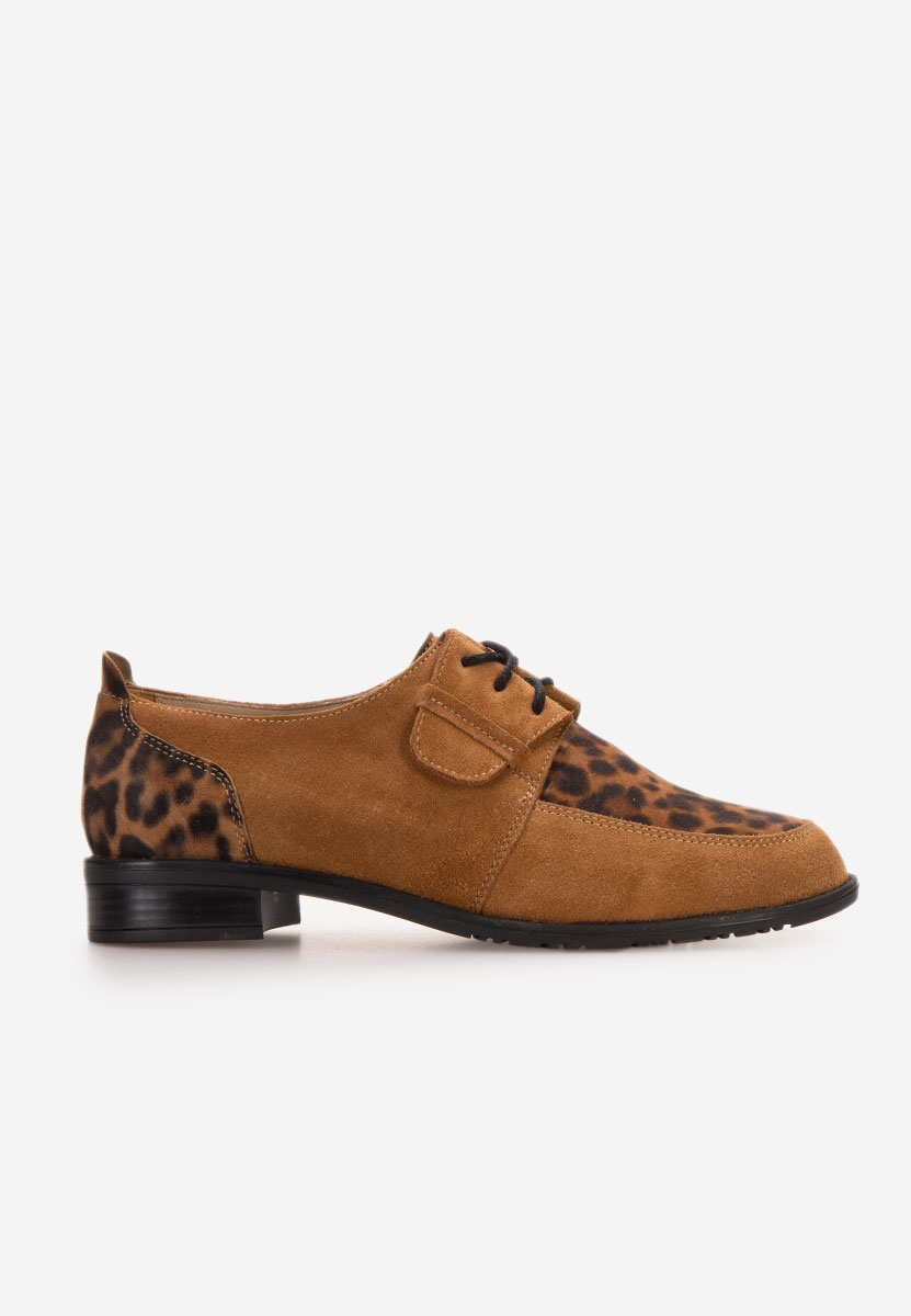 Scarpe derby pelle Vogue Leopardi