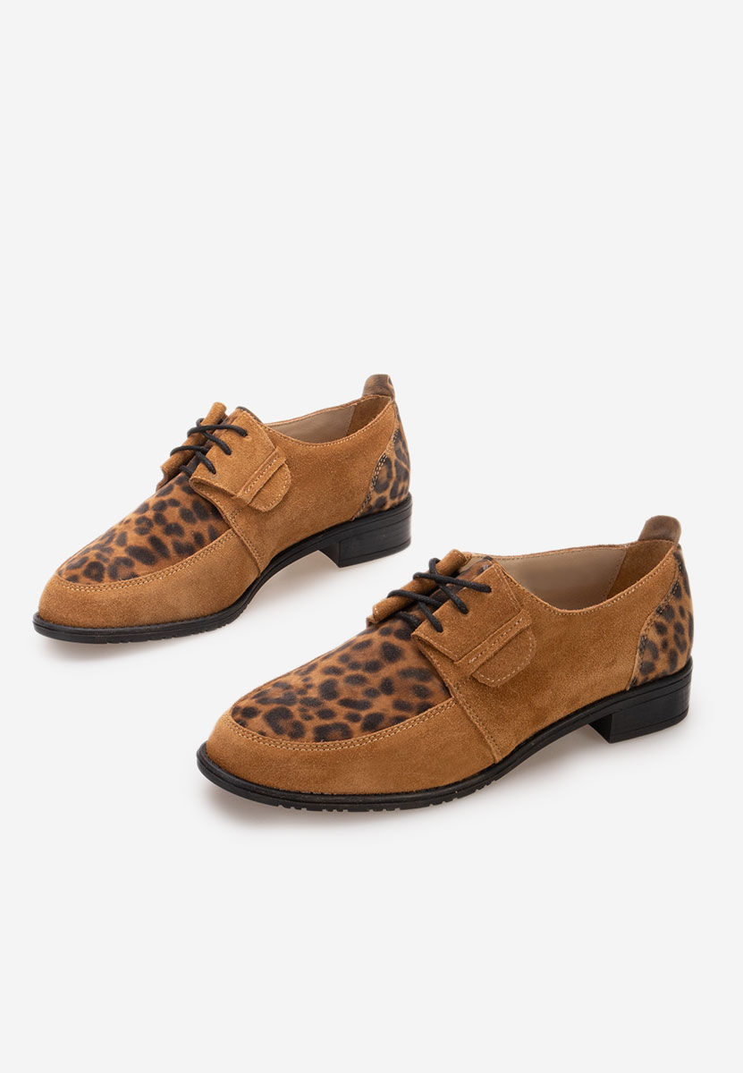 Scarpe derby pelle Vogue Leopardi