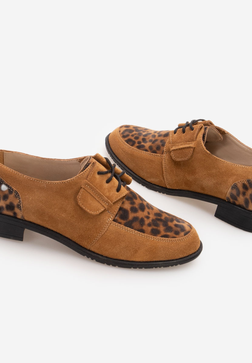 Scarpe derby pelle Vogue Leopardi