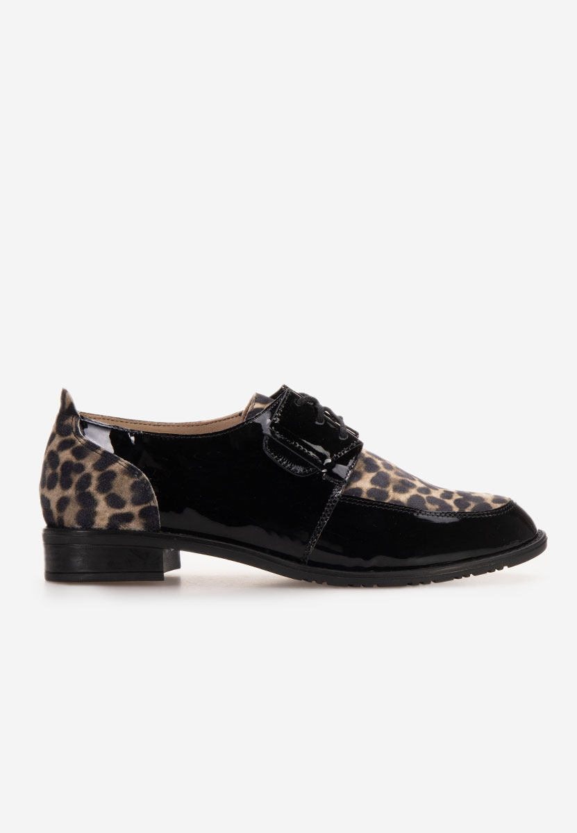 Scarpe derby pelle Vogue V2 Leopardi