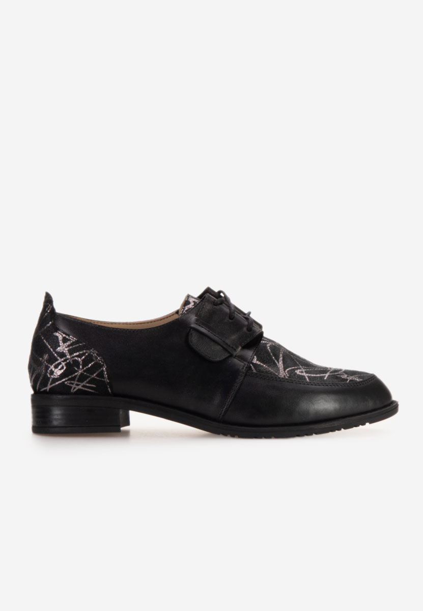 Scarpe derby pelle Vogue V4 Nero