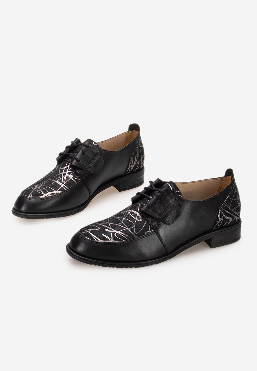 Scarpe derby pelle Vogue V4 Nero