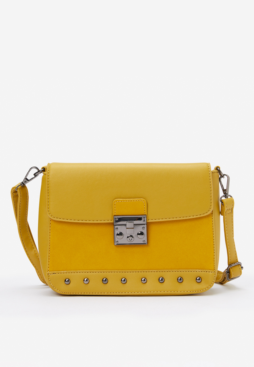 Borsa a spalla Aresea gialla