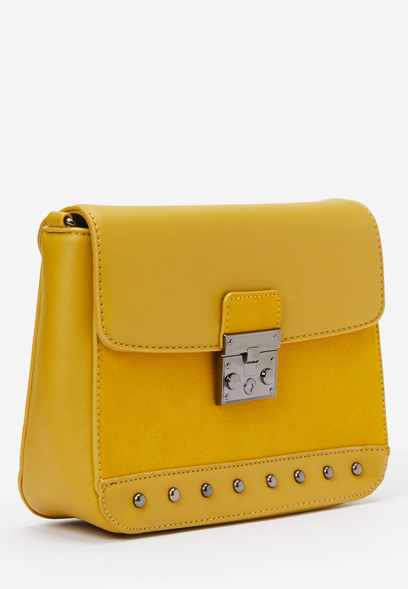 Borsa a spalla Aresea gialla