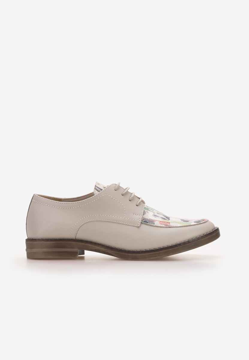 Scarpe derby pelle Radiant Beige