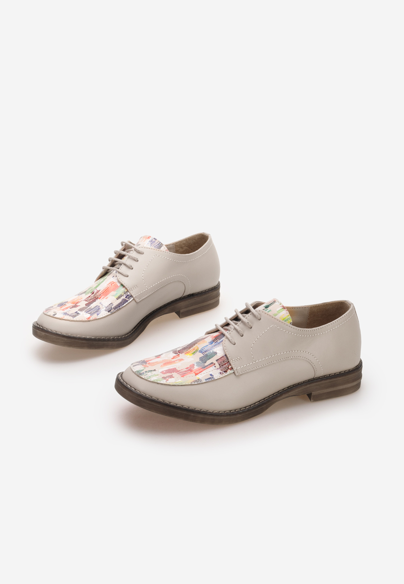 Scarpe derby pelle Radiant Beige