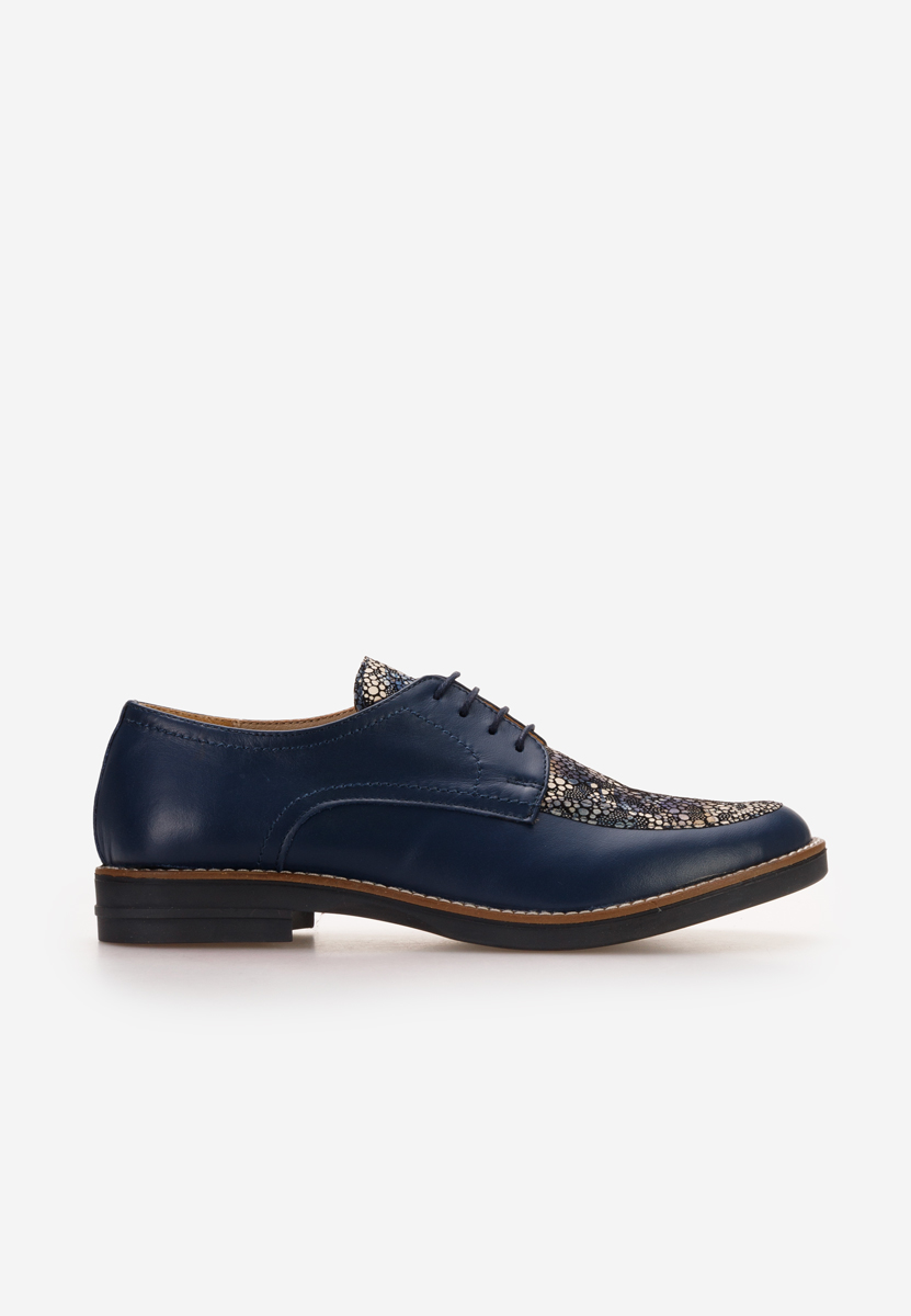 Scarpe derby pelle Radiant Blu marine