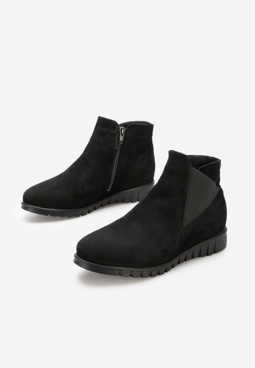 Stivaletti in pelle Kiesa V2 Nero