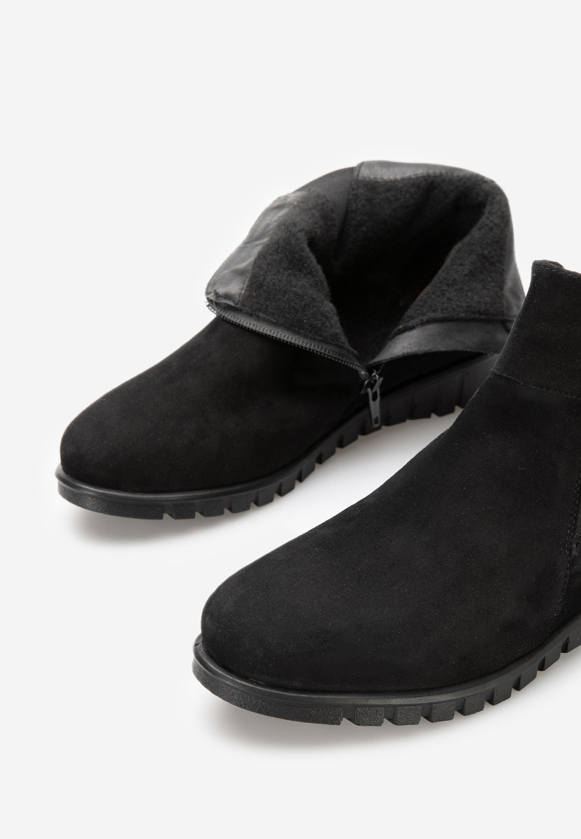Stivaletti in pelle Kiesa V2 Nero