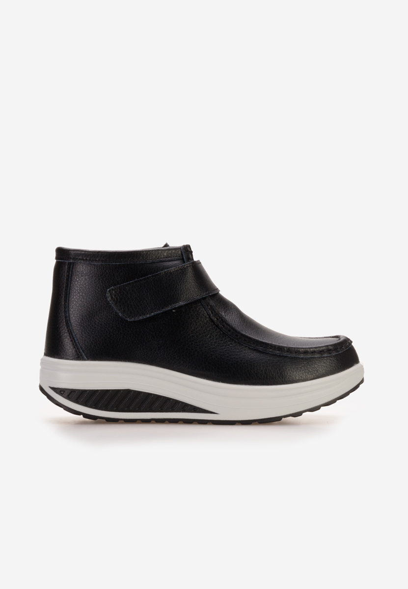 Stivaletti in pelle Valara Nero