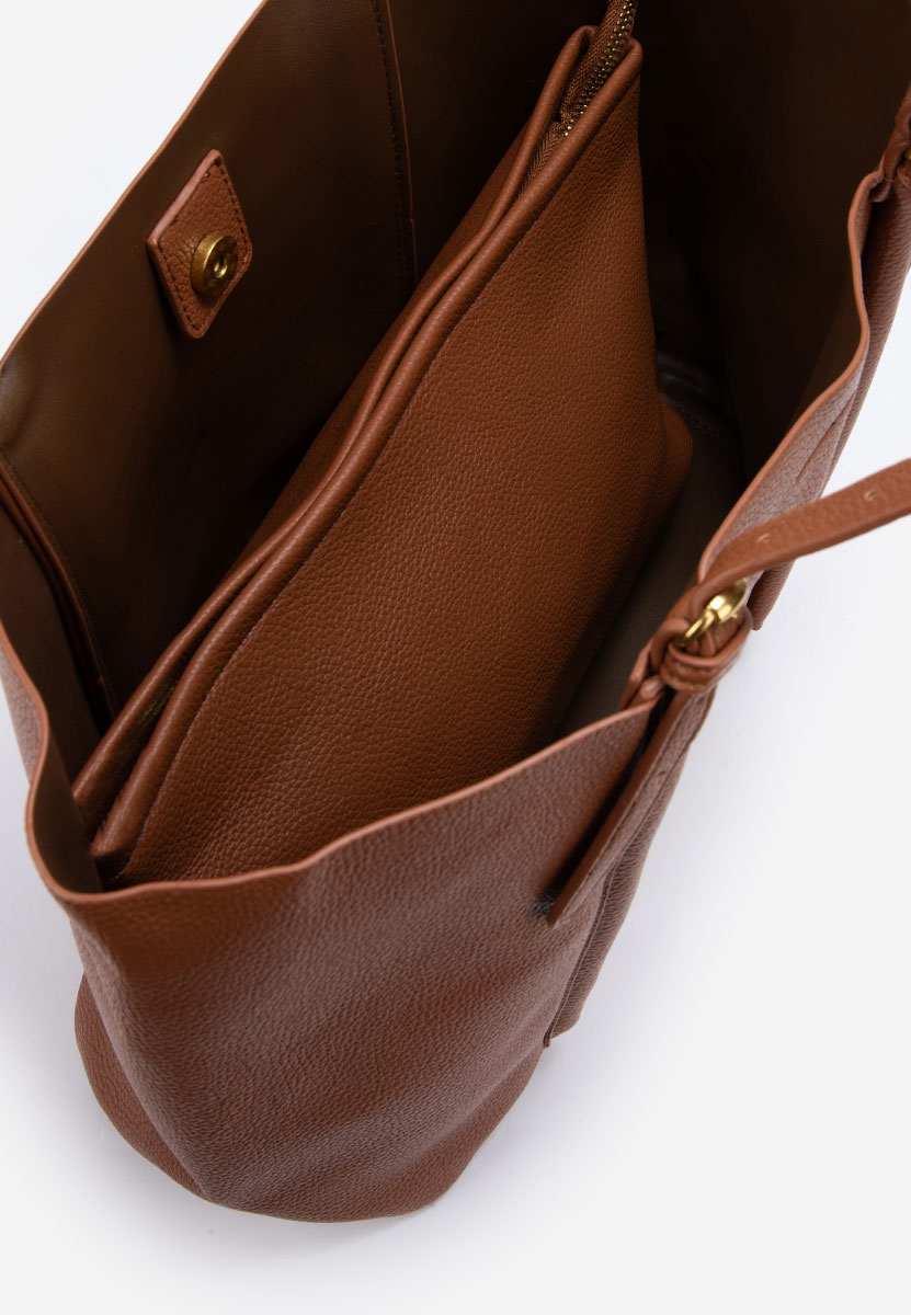 Borsa a spalla Ylena camel