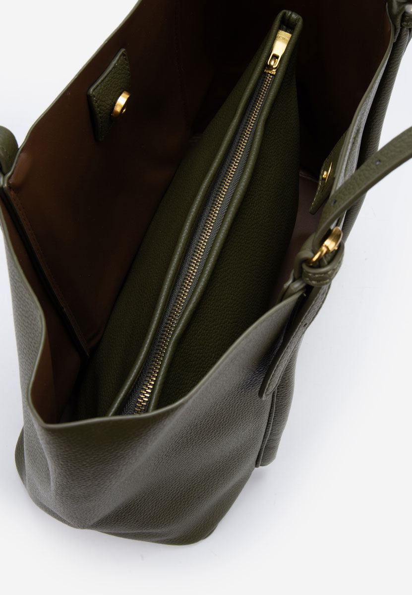 Borsa a spalla Ylena verde