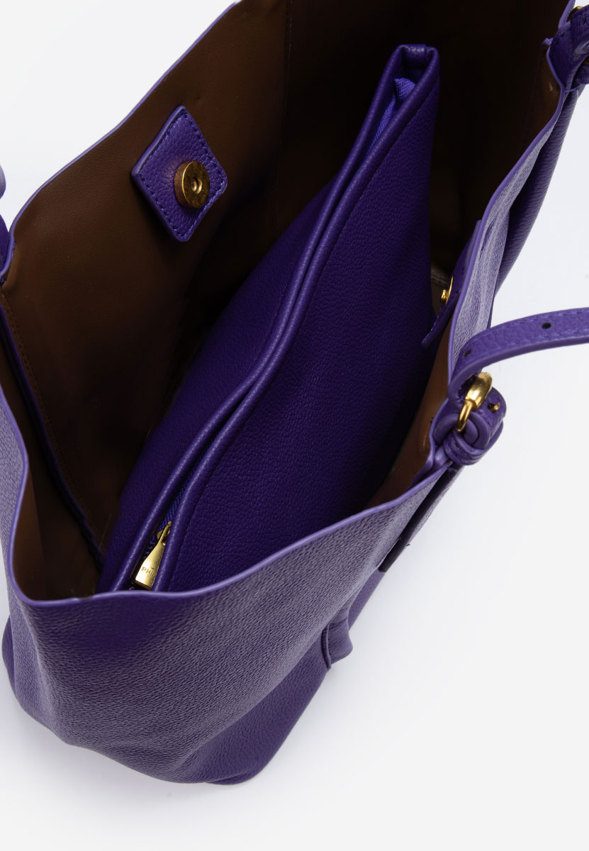 Borsa a spalla Ylena viola