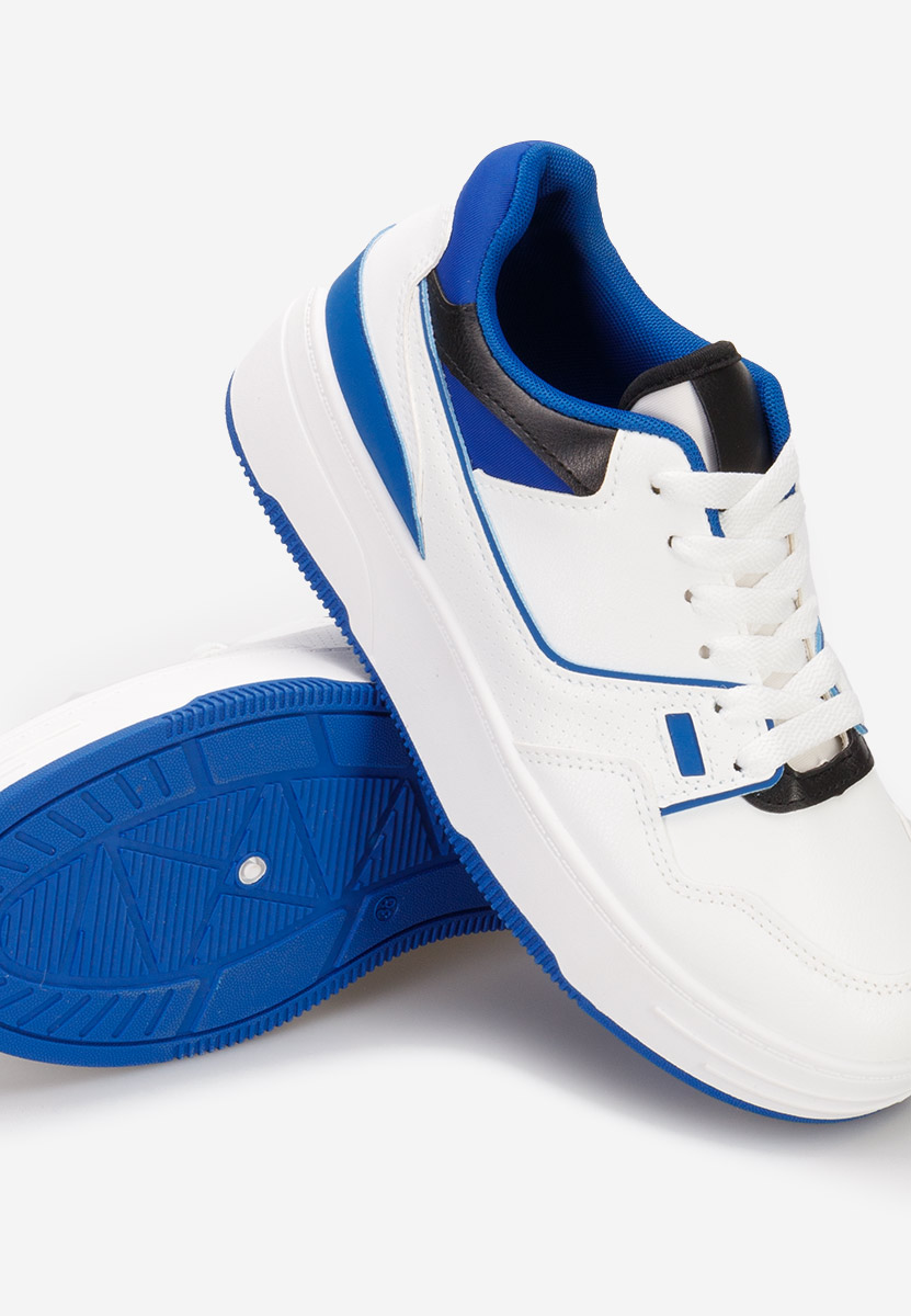 Sneakers con plateau Kortney blu