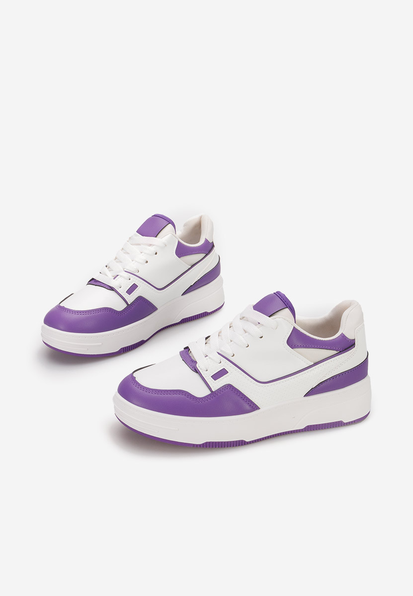 Sneakers con plateau Kortney viola