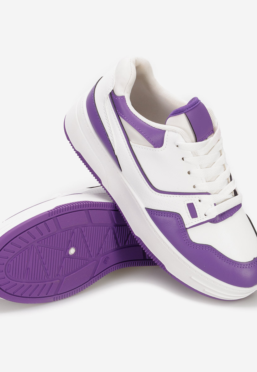 Sneakers con plateau Kortney viola