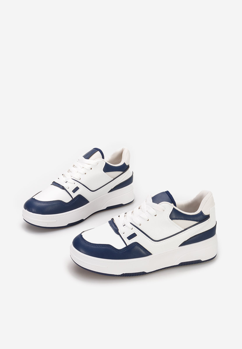 Sneakers con plateau Kortney blu marine