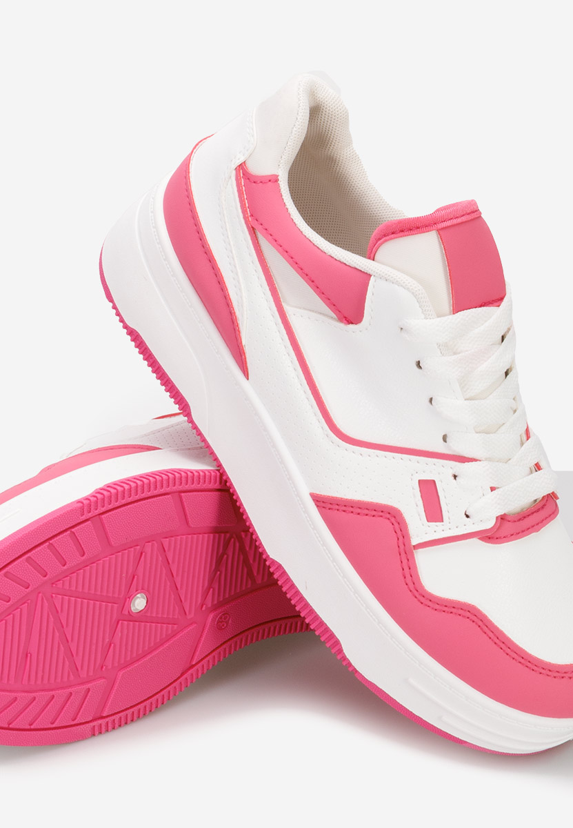 Sneakers con plateau Kortney rosa