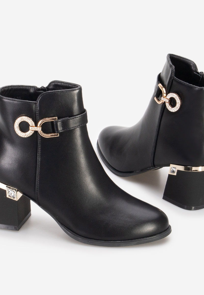 Tronchetti eleganti Margie nero