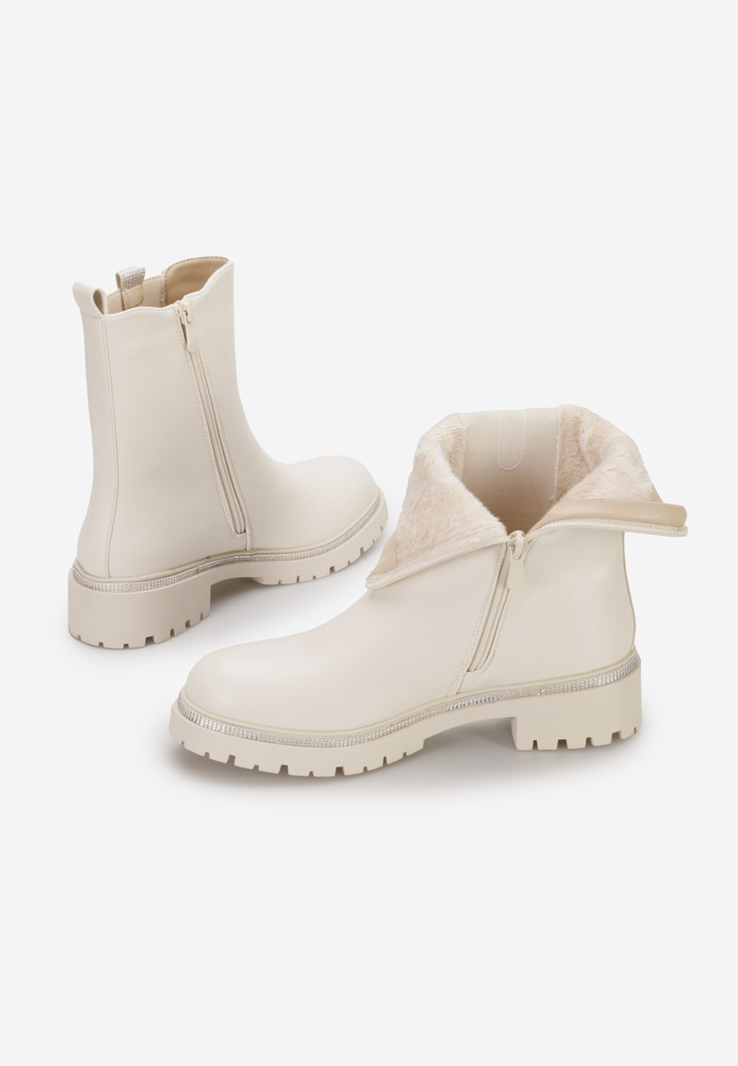 Stivaletto chelsea donna Nellie Beige