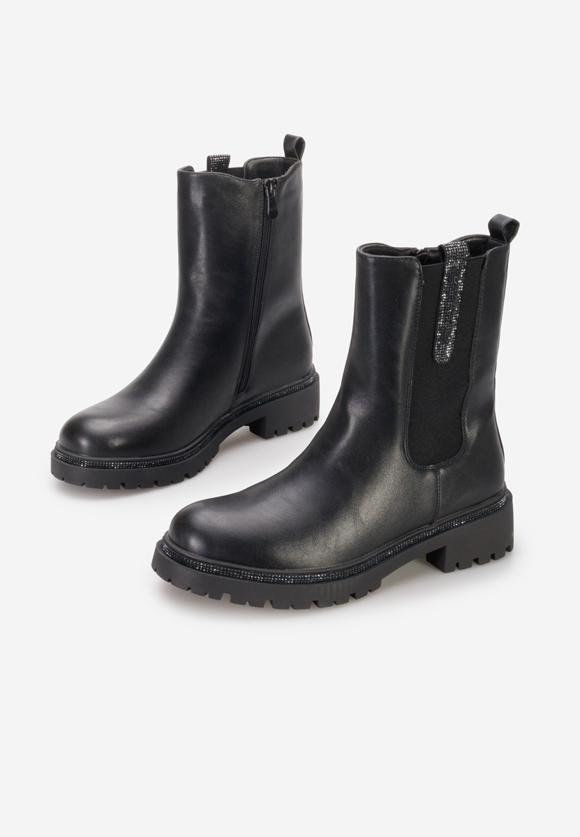 Stivaletto chelsea donna Nellie Nero