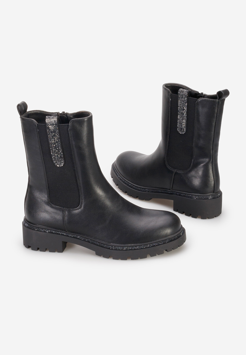 Stivaletto chelsea donna Nellie Nero