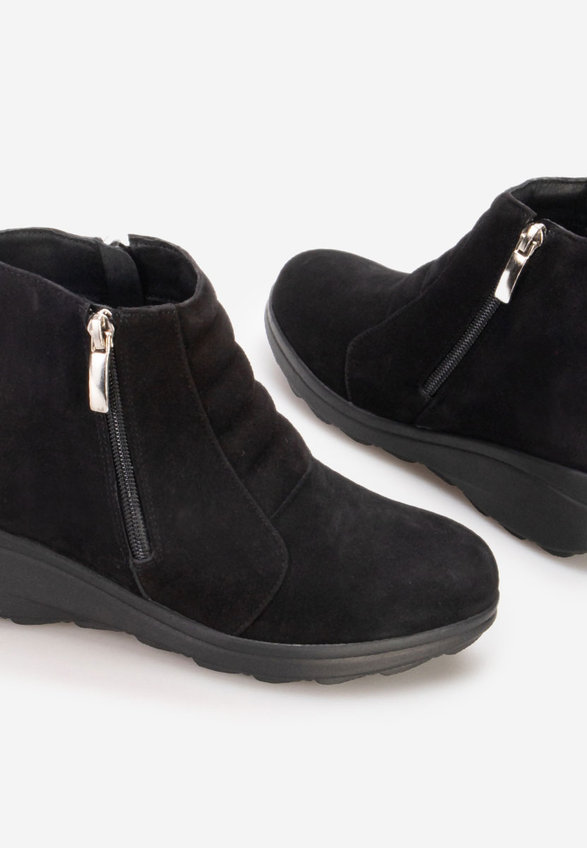 Stivaletti in pelle Soralia V2 Nero