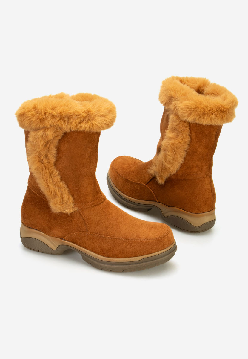 Stivaletti invernali donna Trevisa Camel