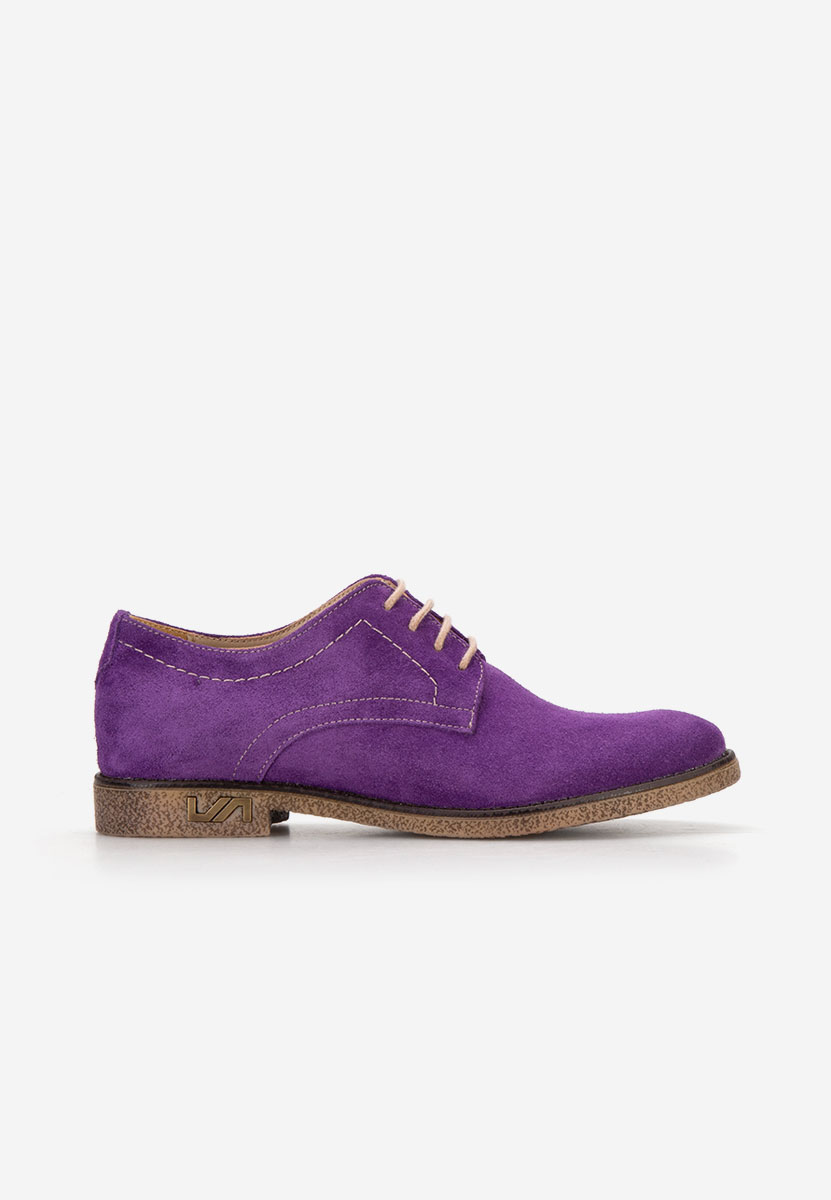 Scarpe derby pelle Doresa Viola