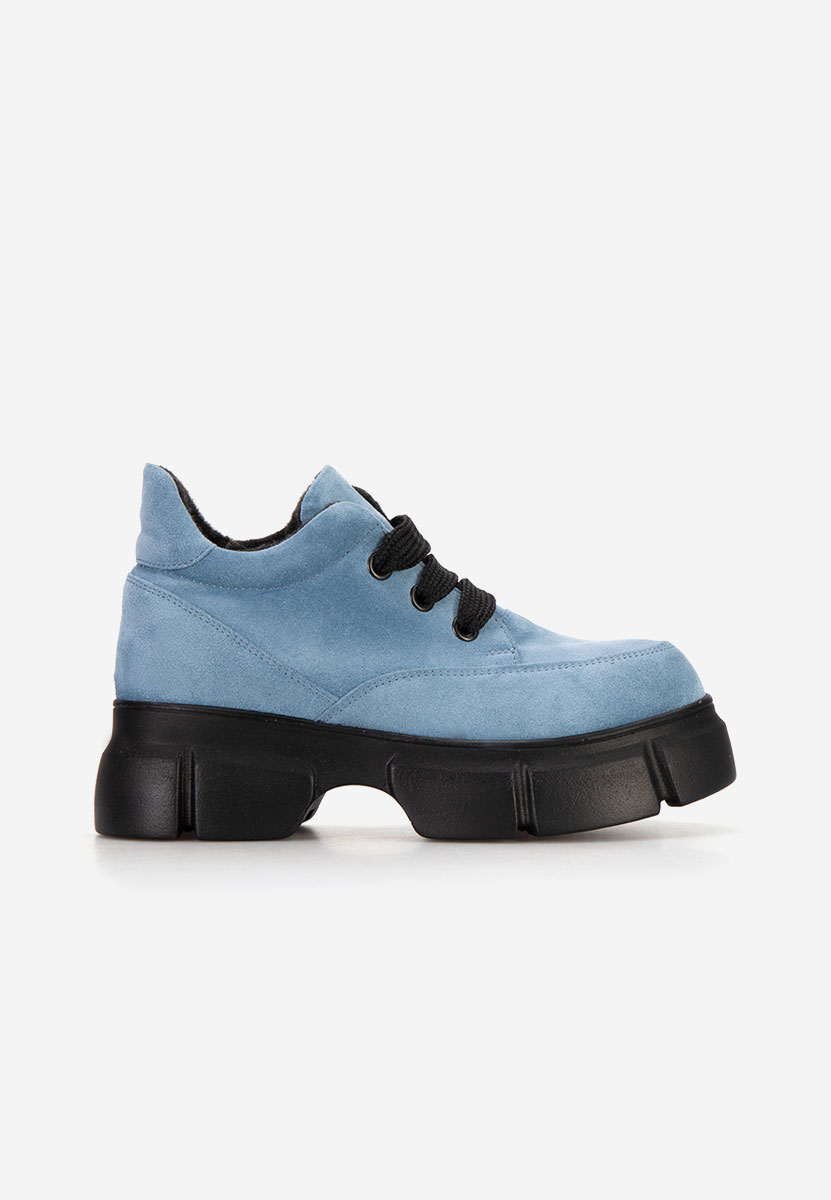 Stivaletti in pelle Kianna blu
