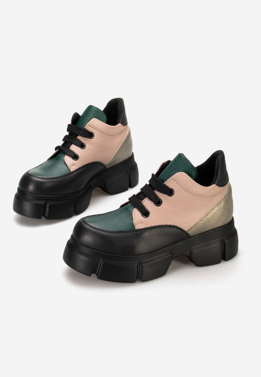 Stivaletti in pelle Kianna colorate