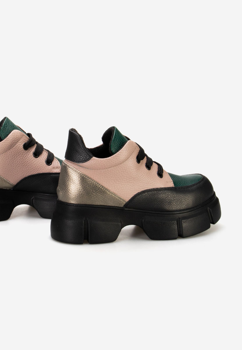 Stivaletti in pelle Kianna colorate