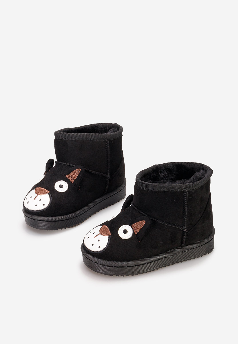Stivali da bambini Woolf nero