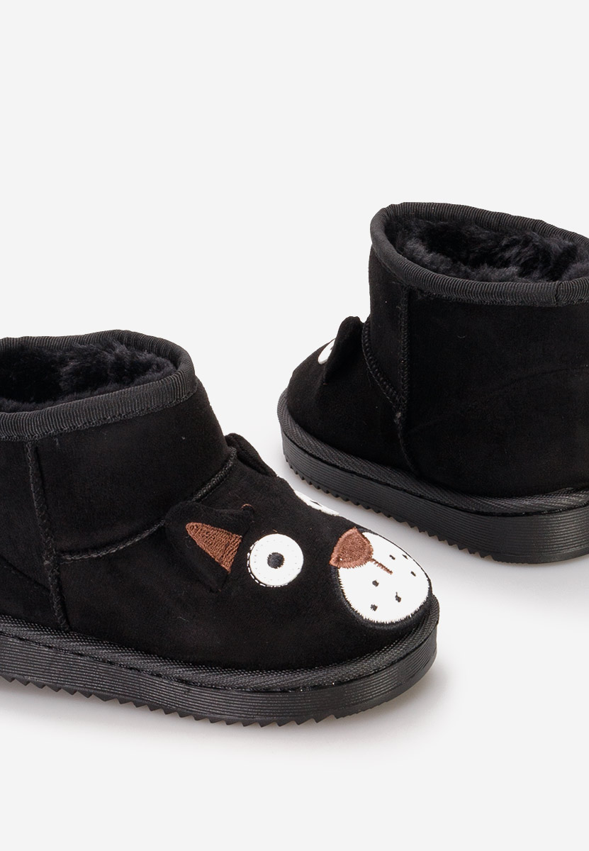 Stivali da bambini Woolf nero