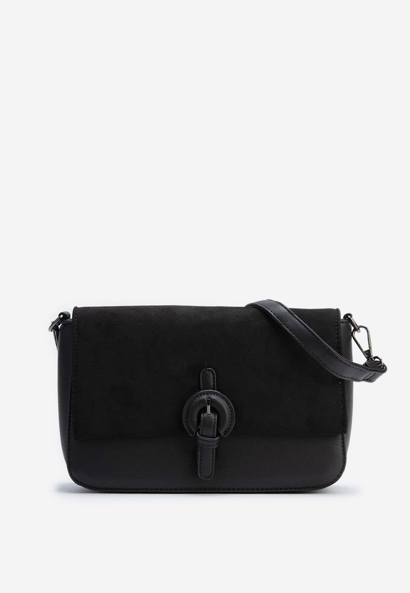 Borsa a tracolla Delvia nera