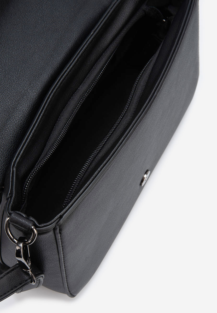 Borsa a tracolla Delvia nera
