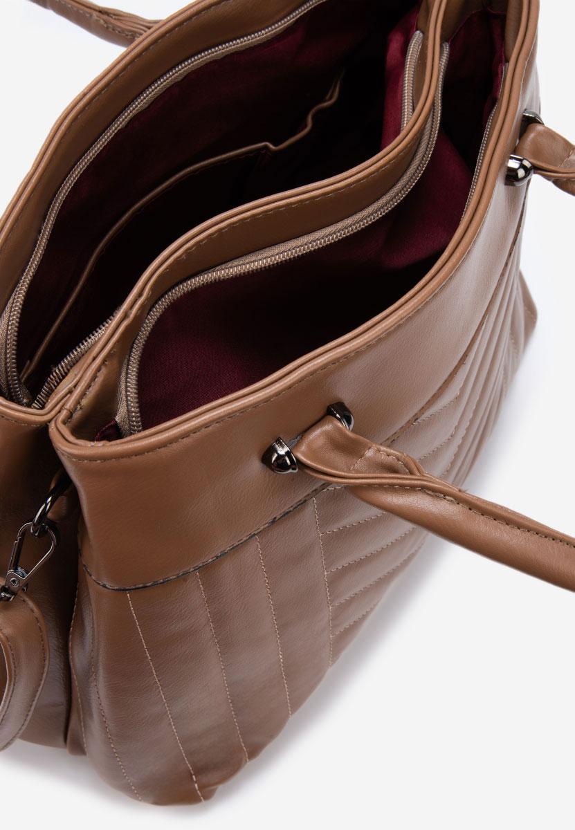 Borsa da ufficio Klarna marrone