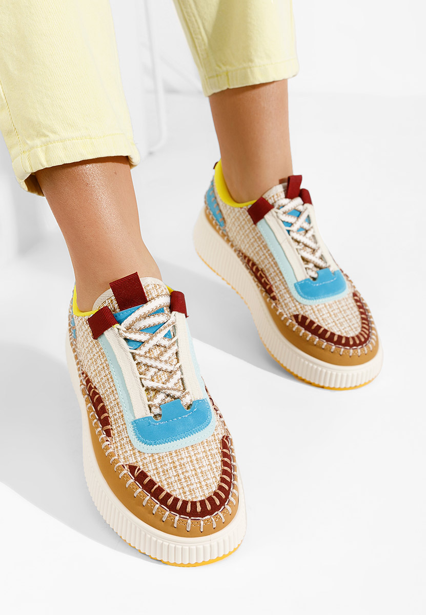 Sneakers con plateau Tenerife colorate Sneakers con plateau Tenerife colorate