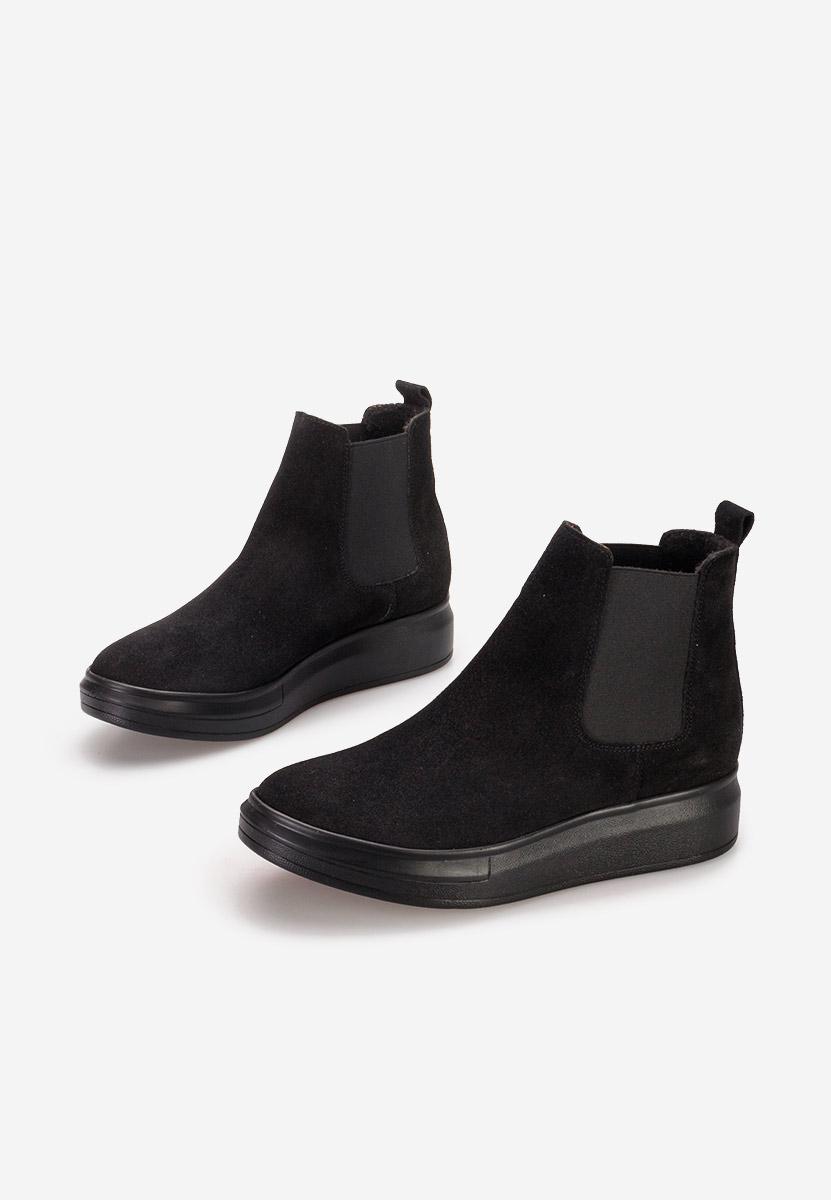 Stivaletti in pelle Oleira V2 nero