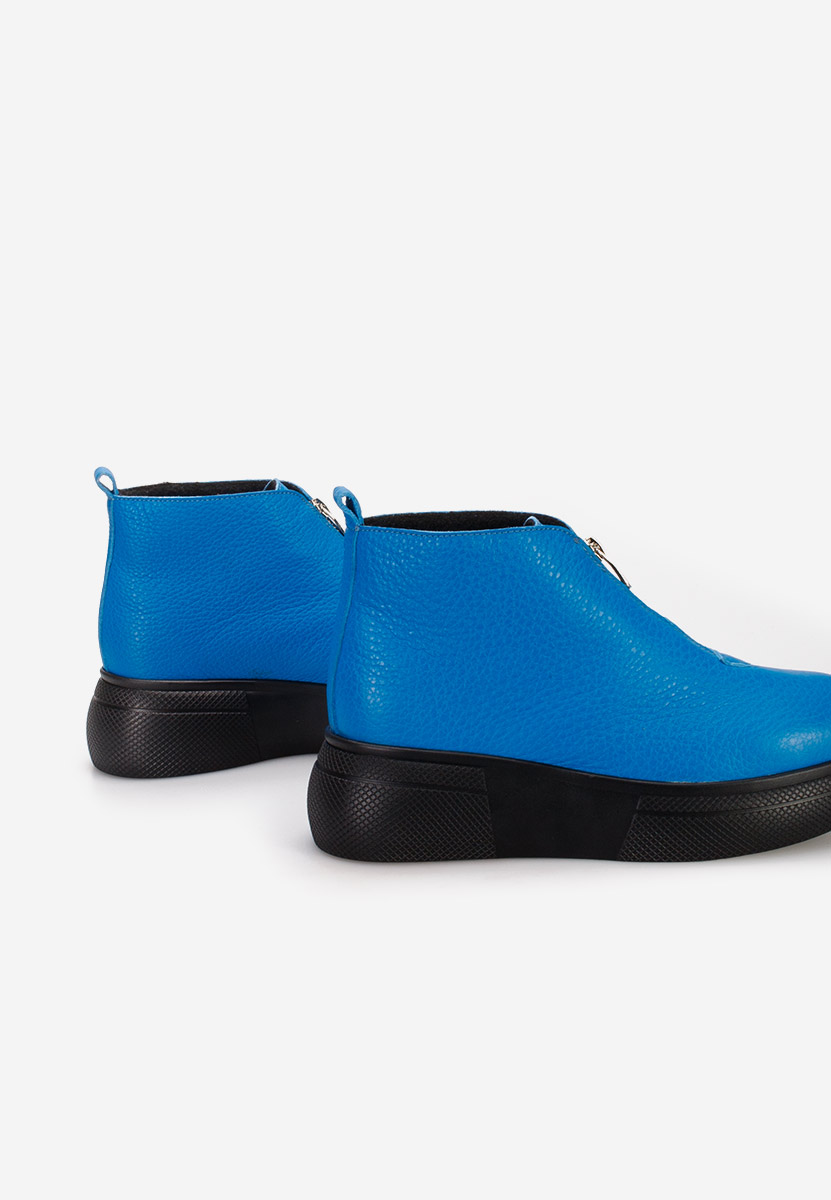 Stivaletti in pelle Laurisa blu