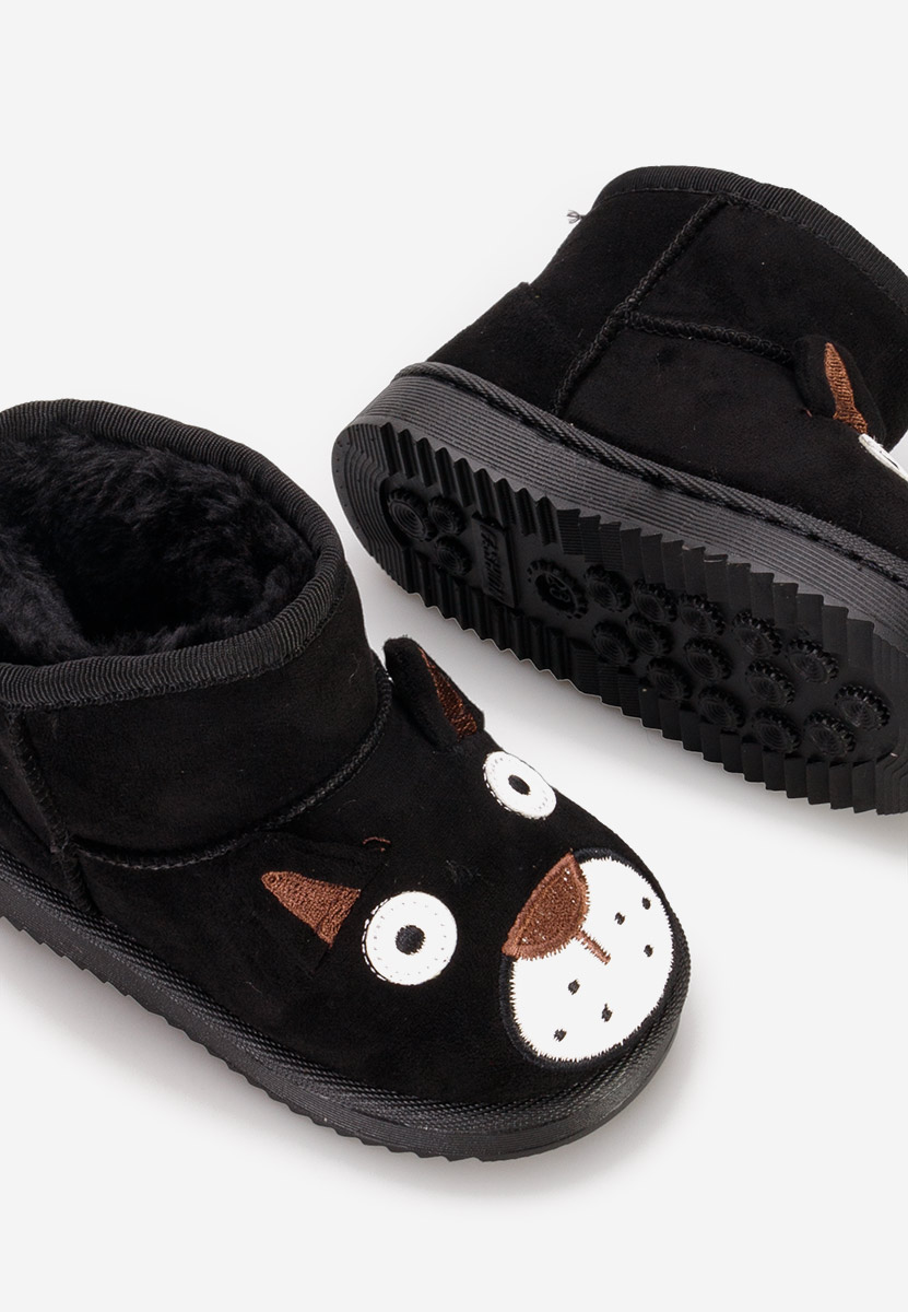 Stivali da bambini Woolf nero