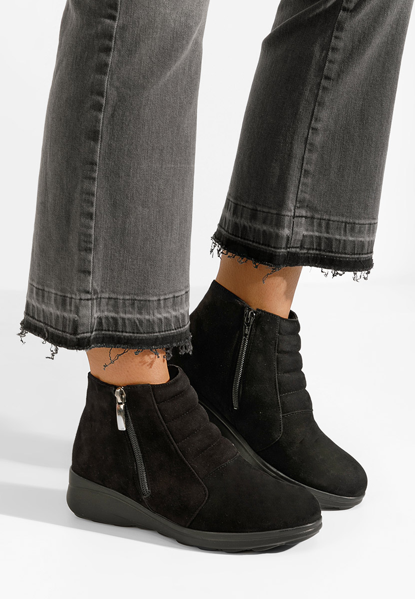 Stivaletti in pelle Soralia V2 Nero