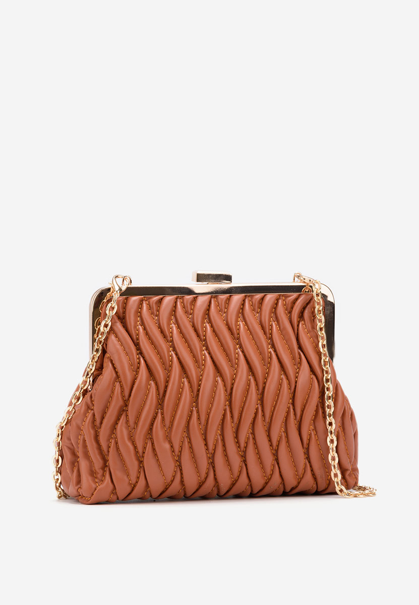 Pochette Svilena camel