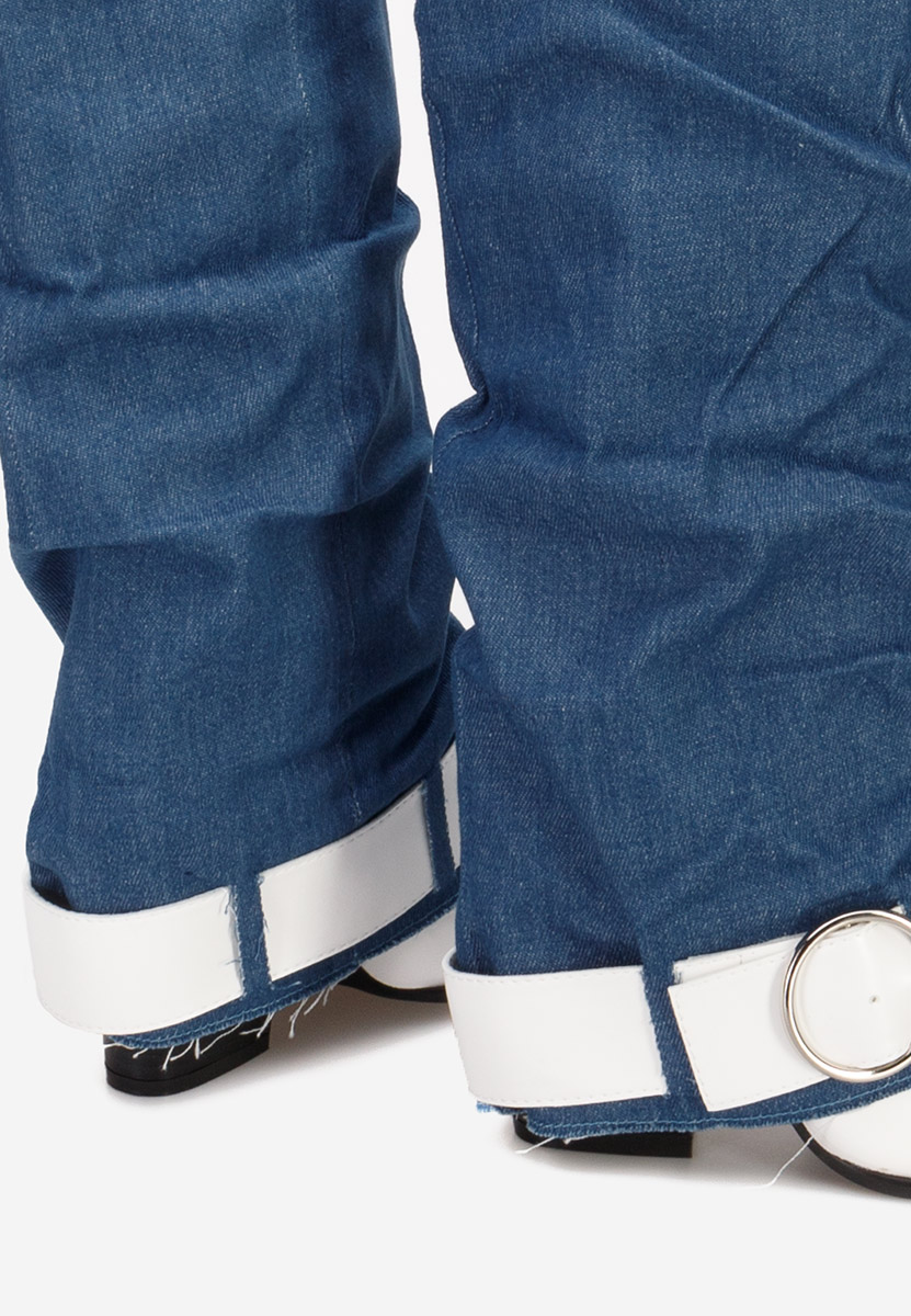 Stivali con tacco Elisia V3 denim